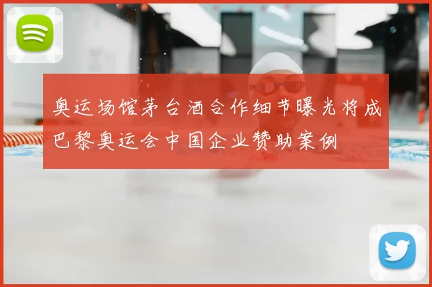 奥运场馆茅台酒合作细节曝光将成巴黎奥运会中国企业赞助案例